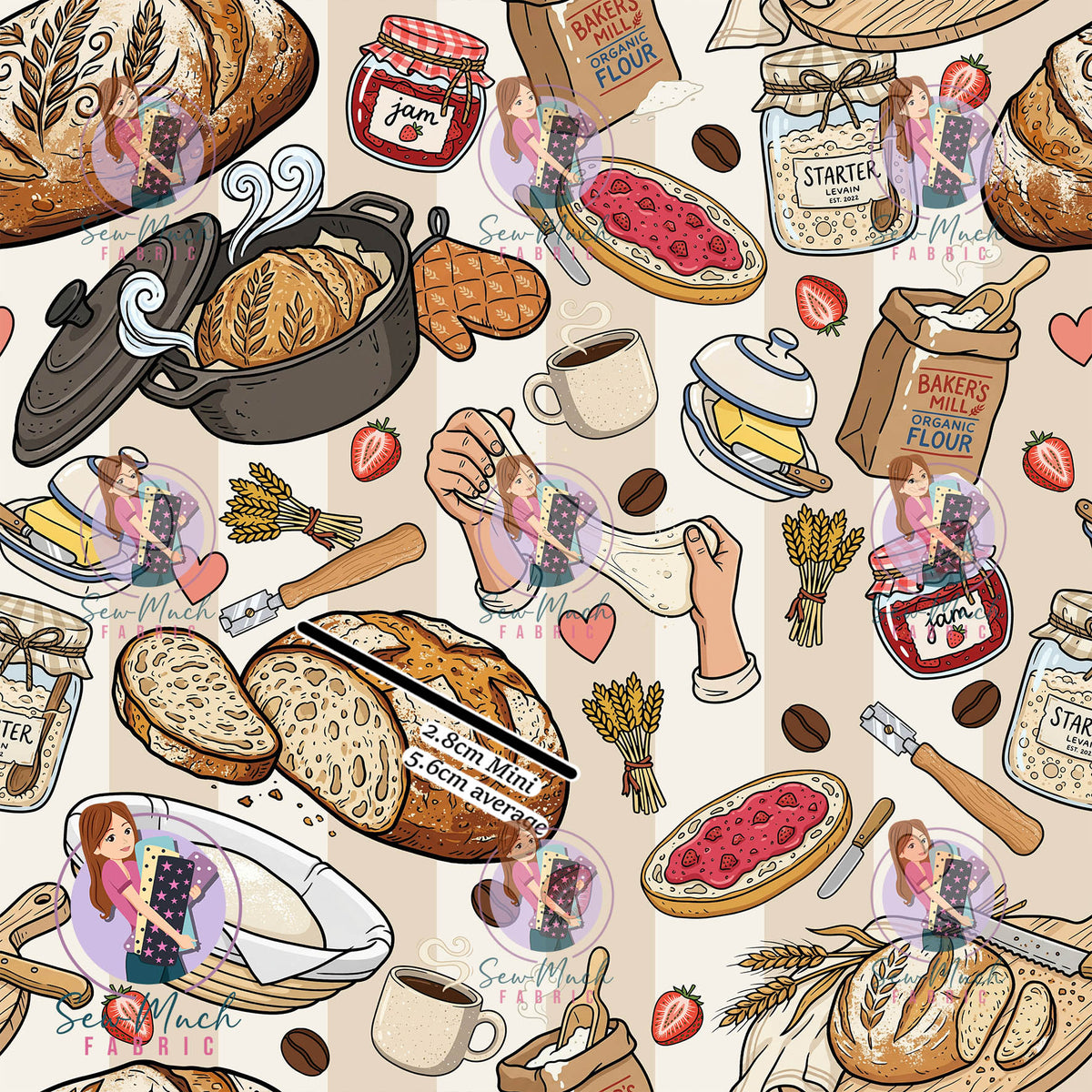 OCTOBER Pre-Order (2): Sourdough (Stripes)