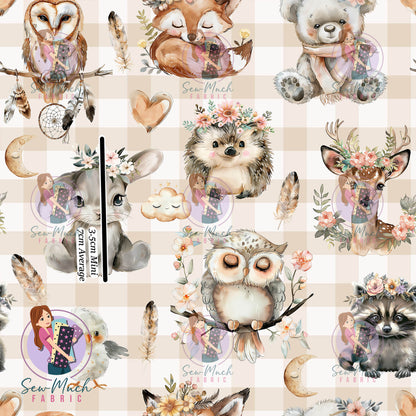 Woodlands Animals | Woven | Retail | Average Scale