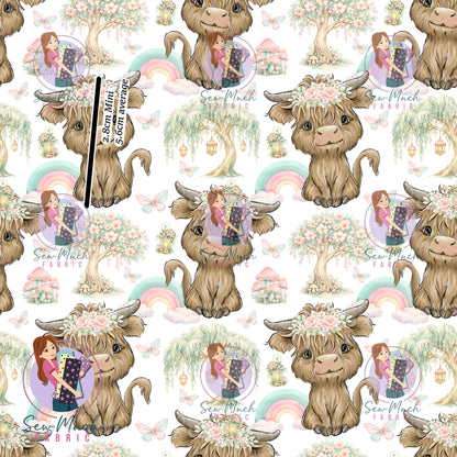 AUGUST Pre-Order (2): Highland Cow Rainbow