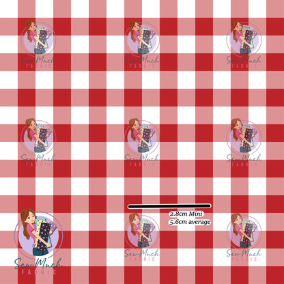 CHRISTMAS Pre-Order: Red Gingham