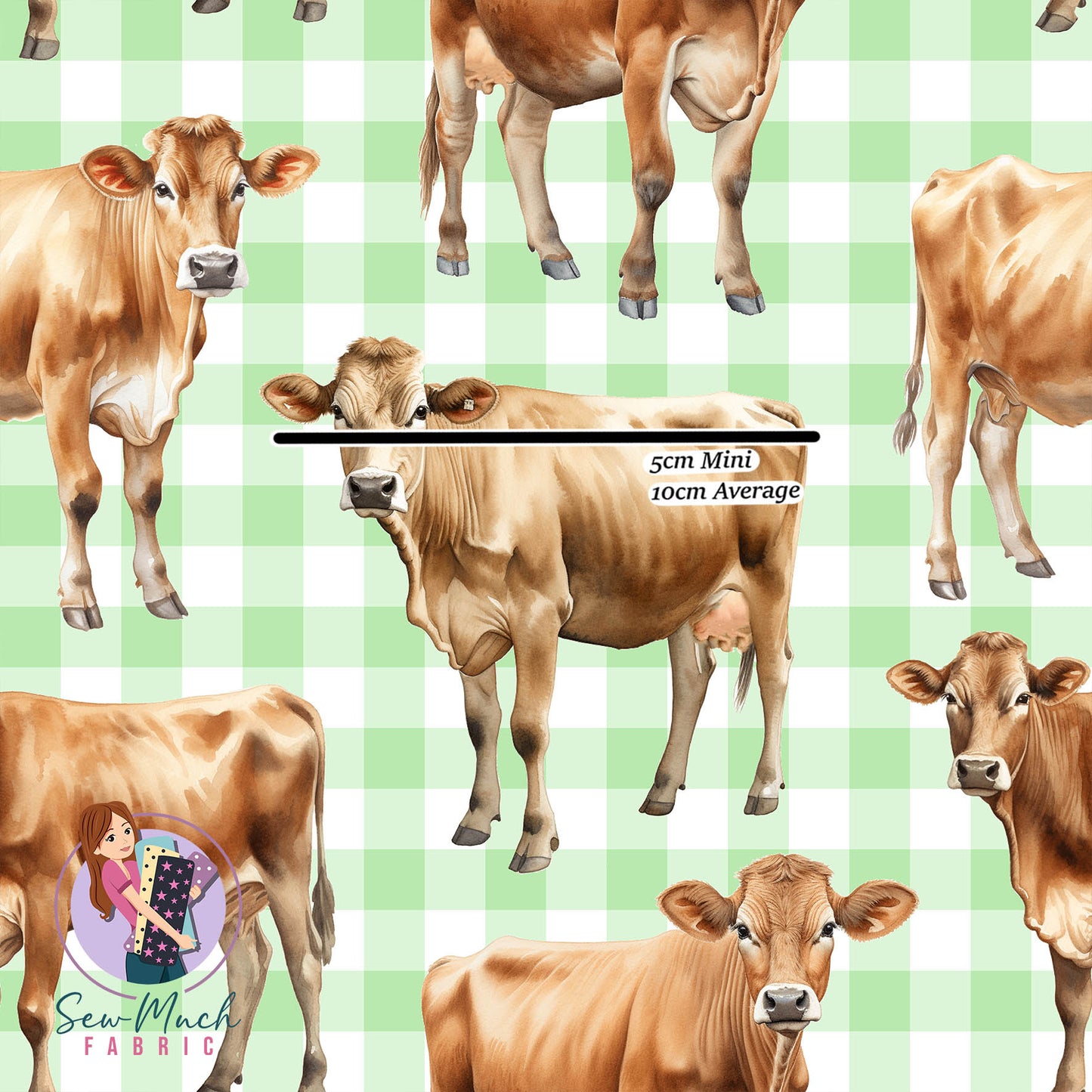 Unlimited Pre-Order: Brown Swiss Green Gingham