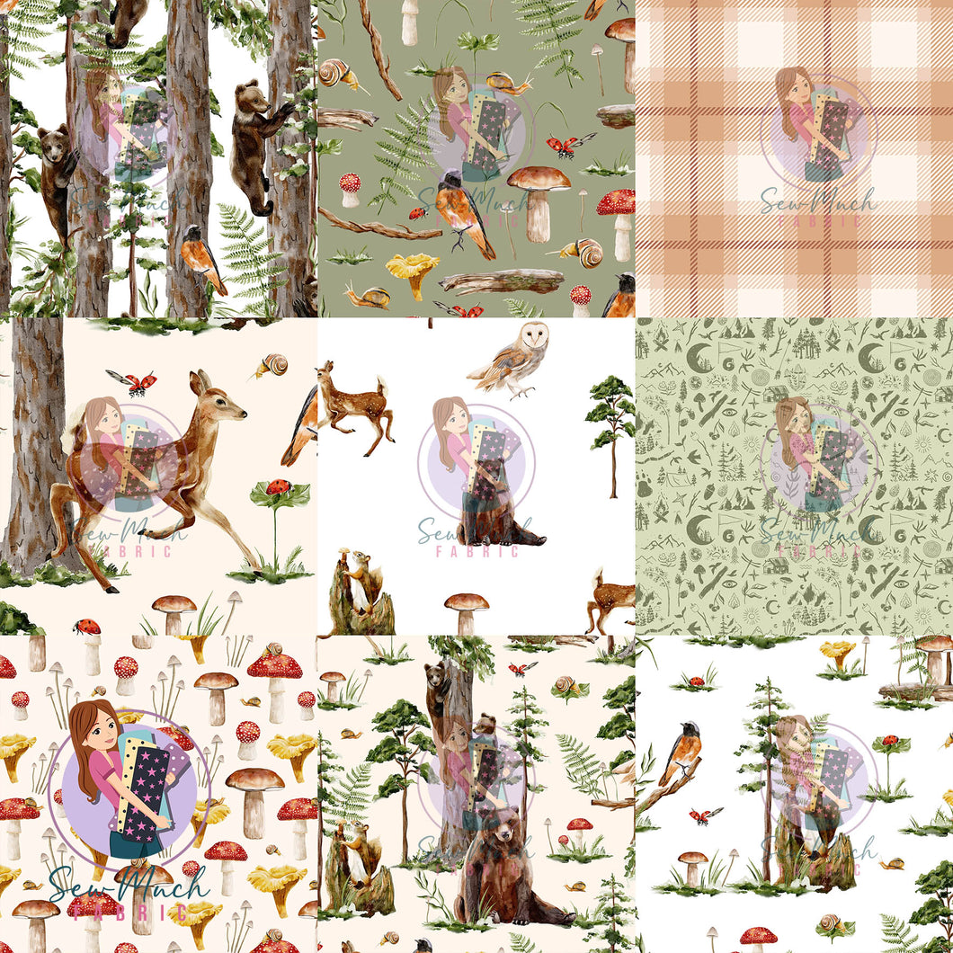 APRIL Pre-Order (2): Woodland Patchwork