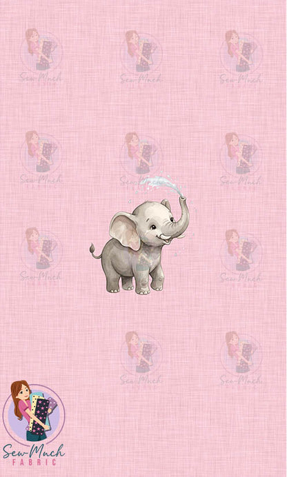 OCTOBER Pre-Order (1): Jungle Animals Pink 'PANEL'