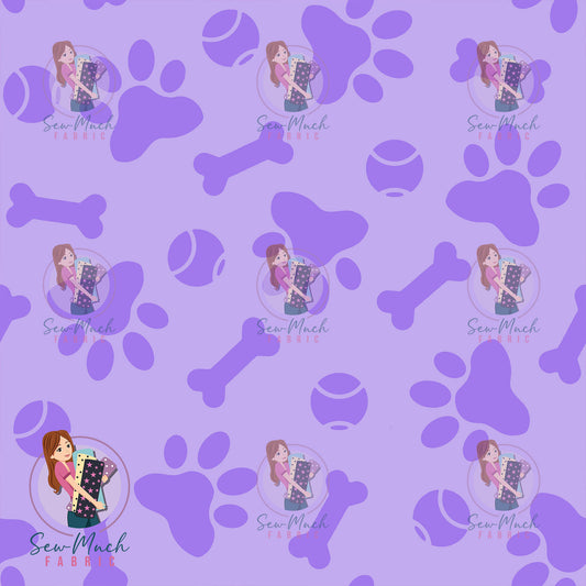 Paw Prints Purple | Pre-Order |