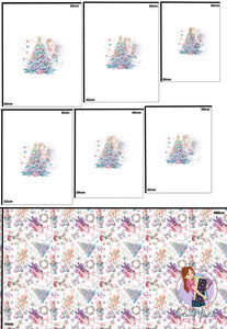 CHRISTMAS Pre-Order: Pastel Christmas 'PANEL FOR ROMPERS'