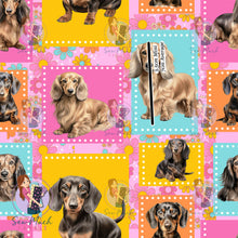 Load image into Gallery viewer, AUGUST Pre-Order (1): Dachshund Patchwork
