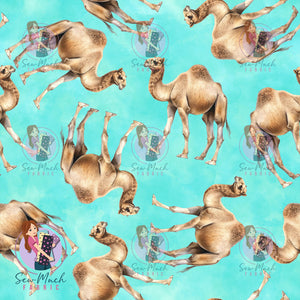 Camels Aqua | Woven | Retail | MINI Scale