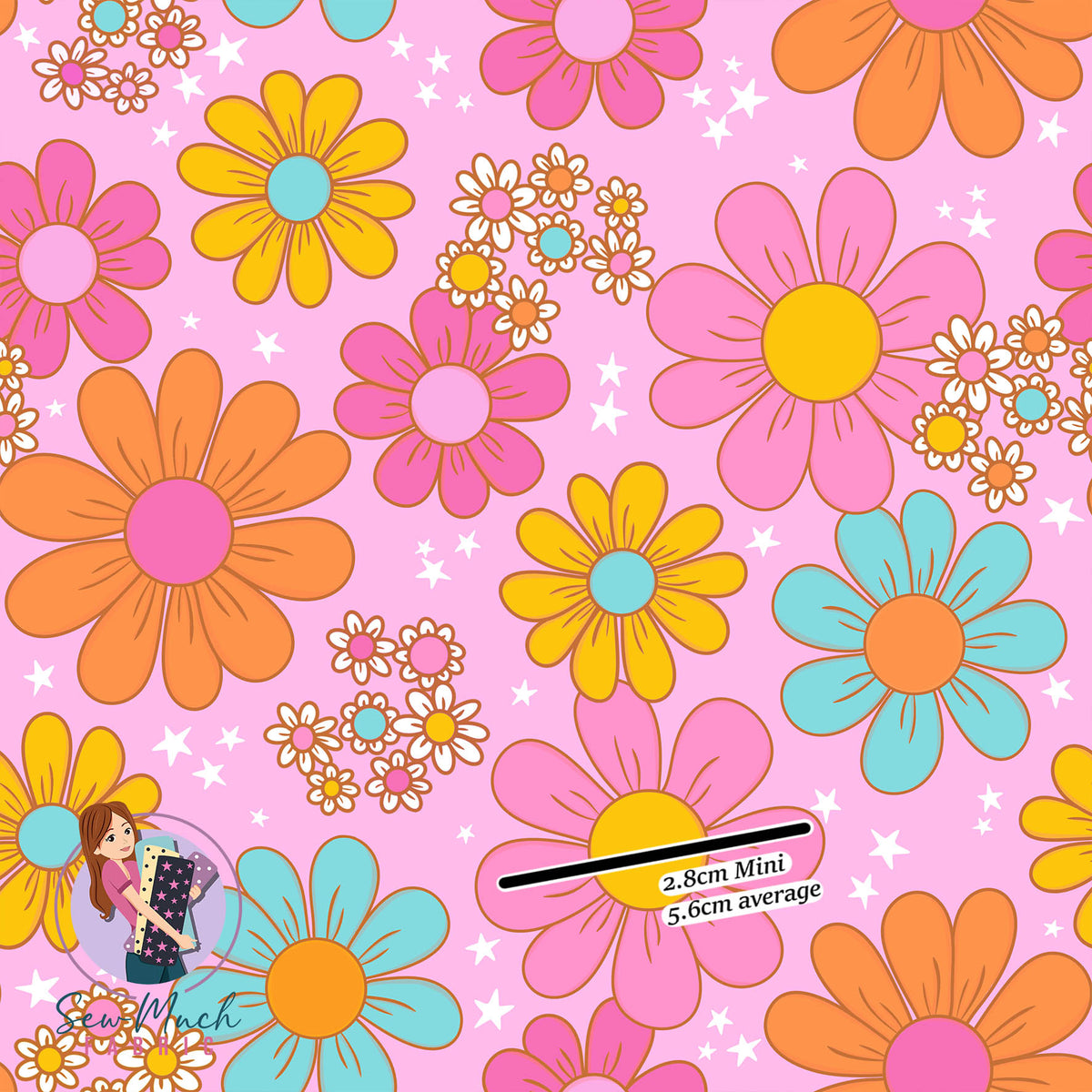 Groovy Floral | Woven | Retail | Average Scale