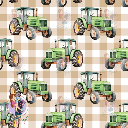 Unlimited Pre-Order: Tractor Beige Gingham