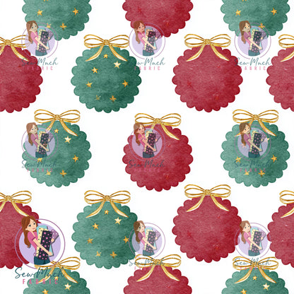CHRISTMAS Pre-Order: Golden Bow Baubles