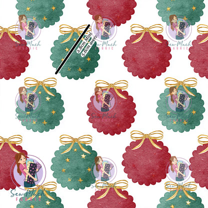 CHRISTMAS Pre-Order: Golden Bow Baubles