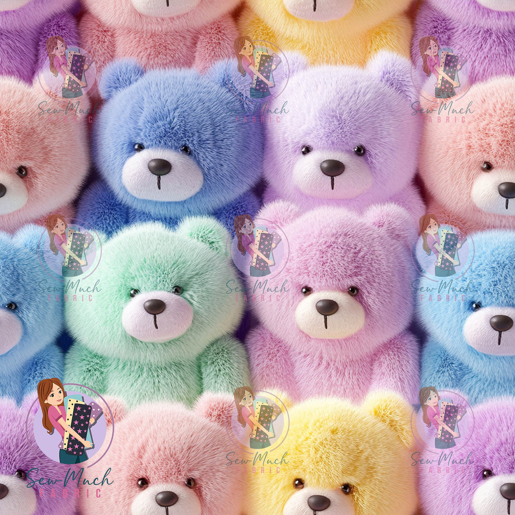 Colourful bears | Canvas | Retail | Average Scale