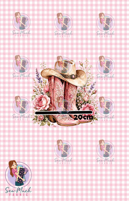 JULY Pre-Order (1): Western Pink Boots PANEL