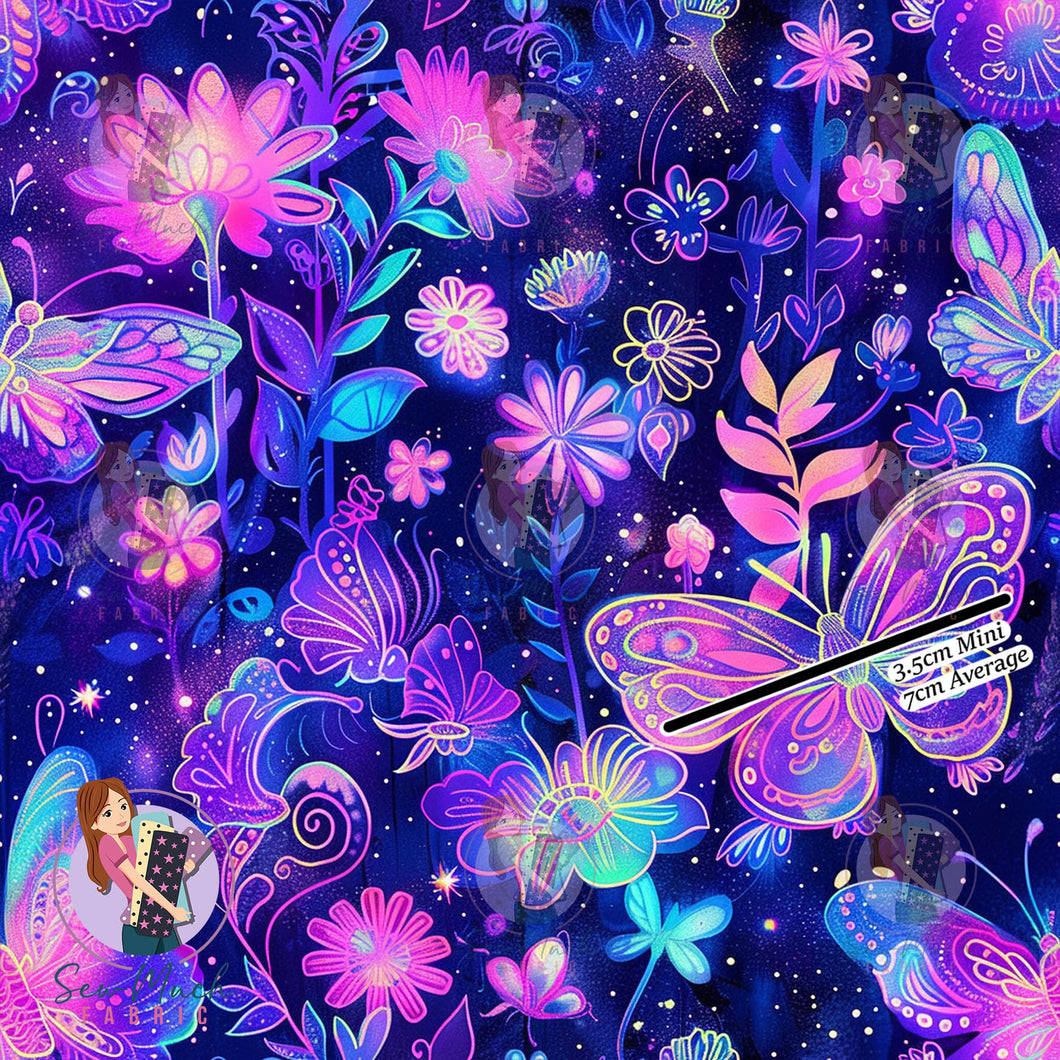 Butterfly Purple | Canvas | Retail | MINI Scale