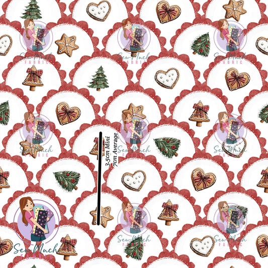 Christmas: Cookies | Woven | Retail | MINI Scale