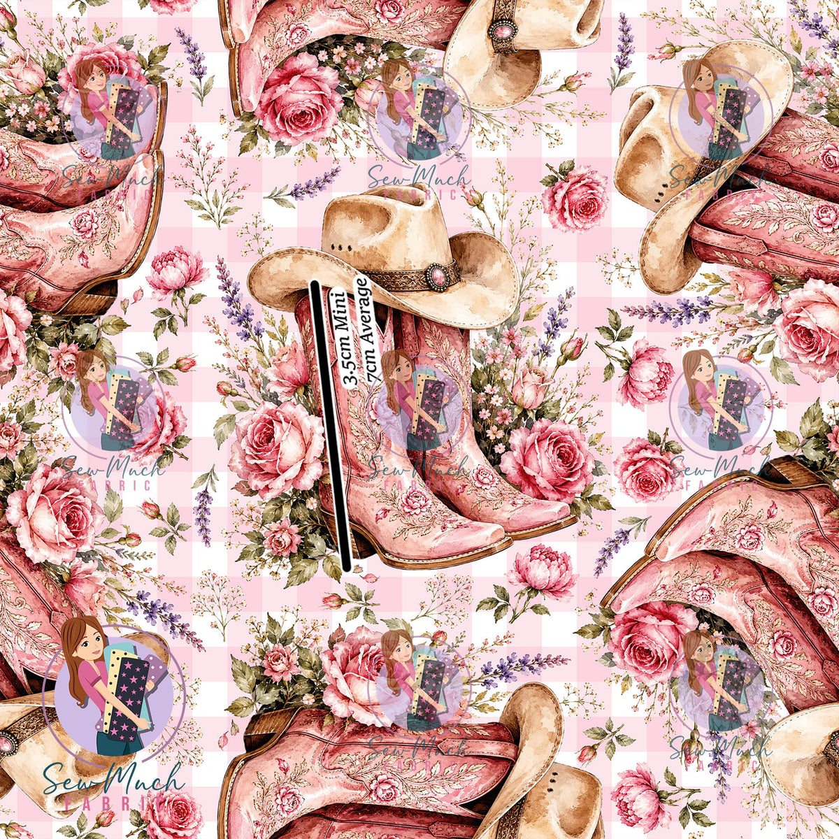 Pink Boots | Woven | Retail | Average Scale