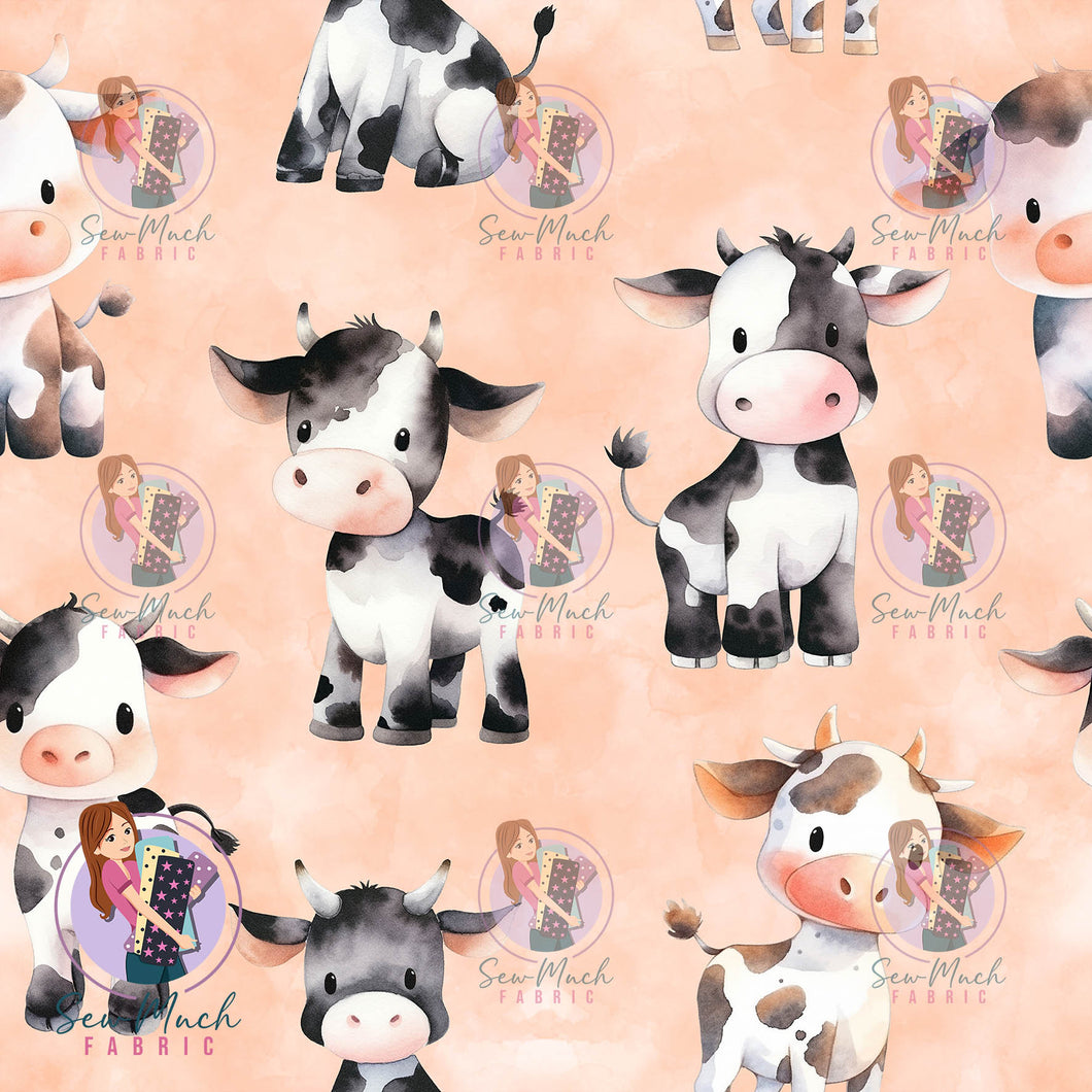 Adorable Cows | Woven | Retail | Average Scale