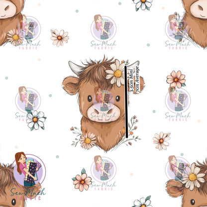 Cows & Flowers | Knit | Retail | Average Scale