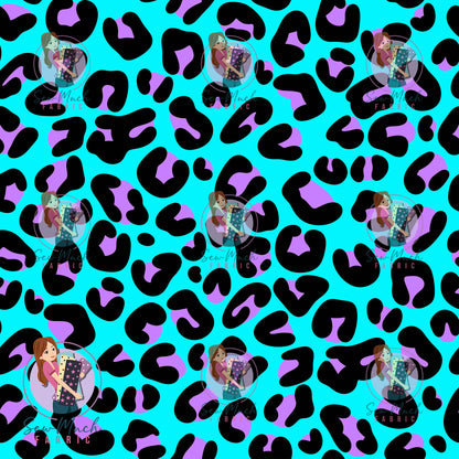 OCTOBER Pre-Order (2): Leopard Print (Blue & Purple)