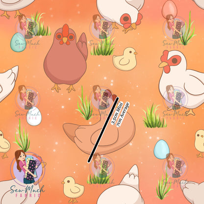Unlimited Pre-Order: Chickens (orange)