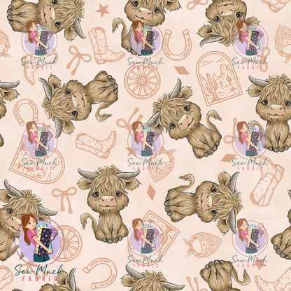 AUGUST Pre-Order (2): Highland Cow Western Beige