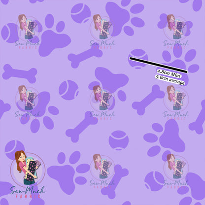 Paw Prints Purple | Pre-Order |