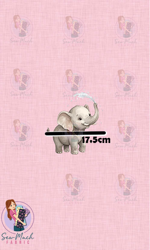 OCTOBER Pre-Order (1): Jungle Animals Pink 'PANEL'