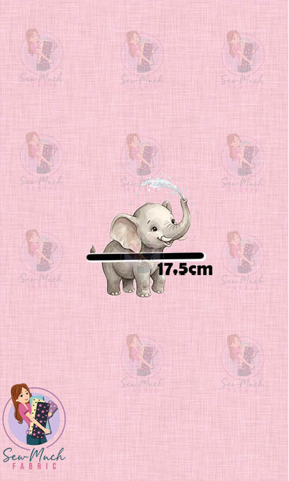 OCTOBER Pre-Order (1): Jungle Animals Pink 'PANEL'