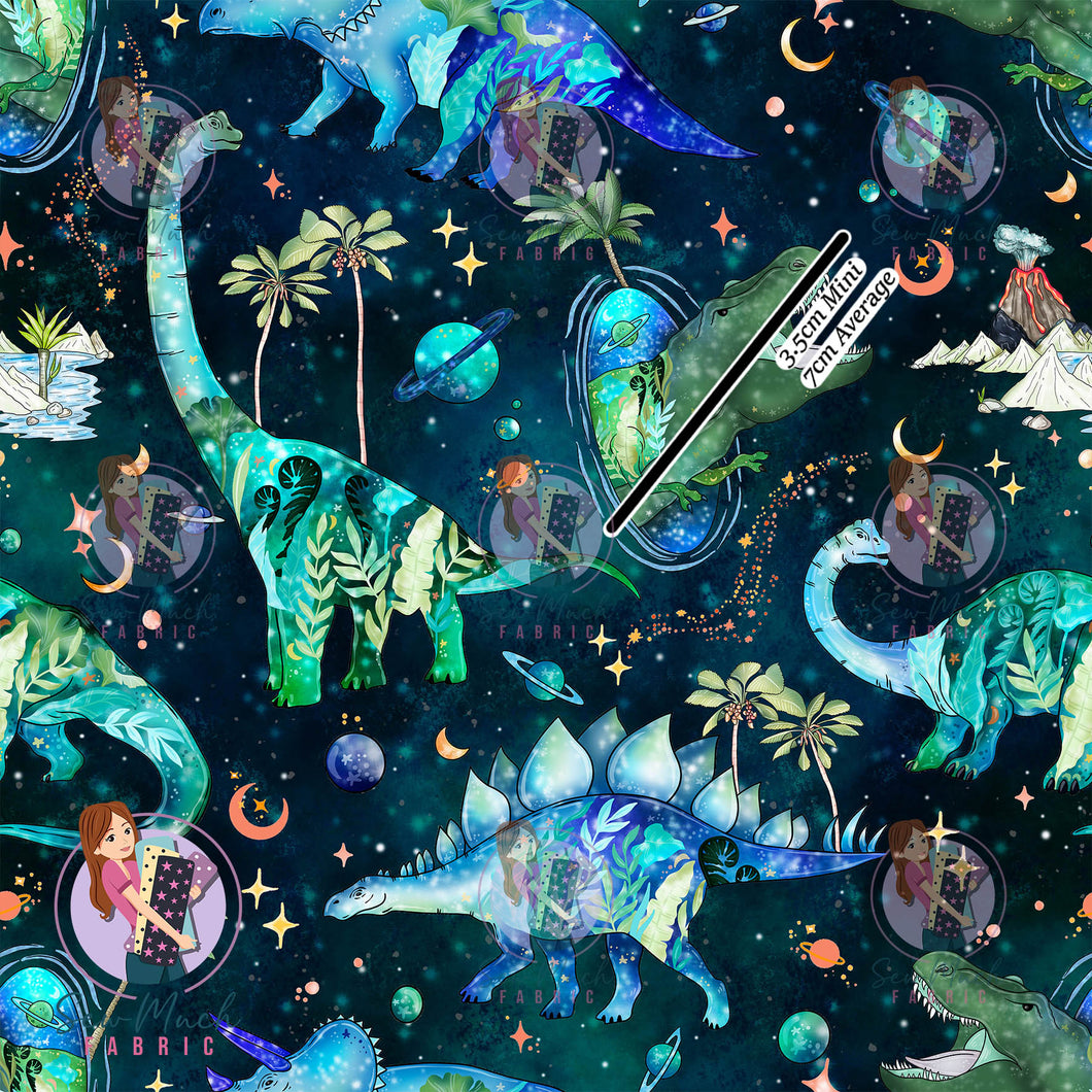 Galaxy Dinosaurs | Bamboo | Retail | Average Scale