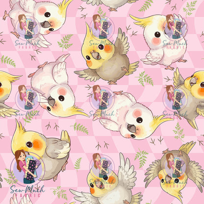 AUGUST Pre-Order (1): Cockatiel Pink