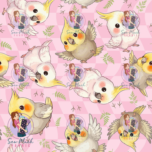 AUGUST Pre-Order (1): Cockatiel Pink