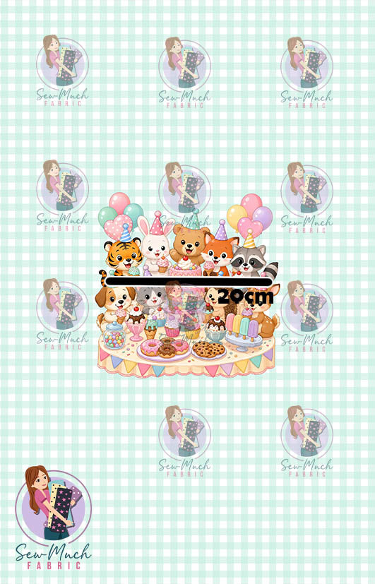 JULY Pre-Order (2): Birthday Animals PANEL