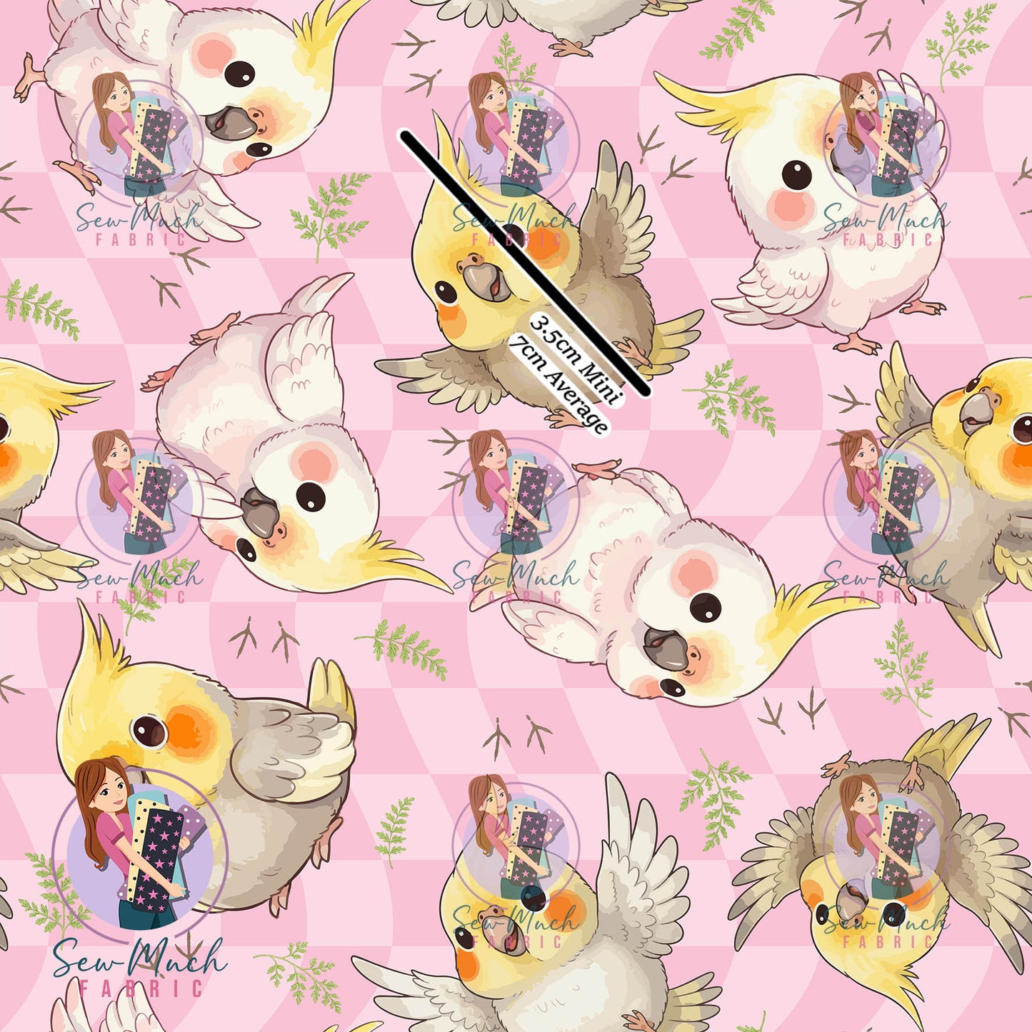 AUGUST Pre-Order (1): Cockatiel Pink