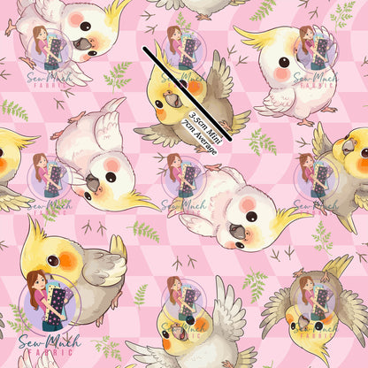 AUGUST Pre-Order (1): Cockatiel Pink