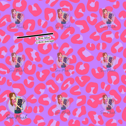 OCTOBER Pre-Order (2): Leopard Print (Purple & Pink)