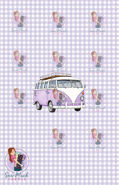 JULY Pre-Order (1): Retro Camper Purple PANEL