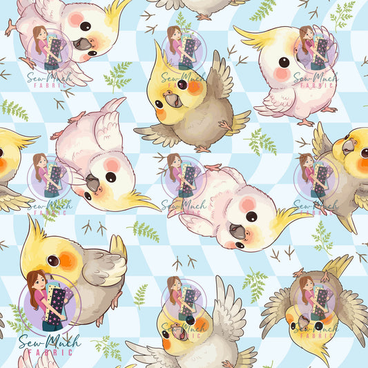 AUGUST Pre-Order (1): Cockatiel Blue