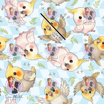 AUGUST Pre-Order (1): Cockatiel Blue