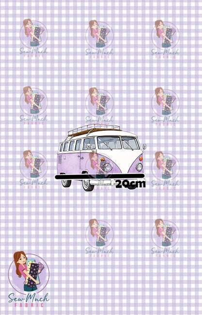 JULY Pre-Order (1): Retro Camper Purple PANEL