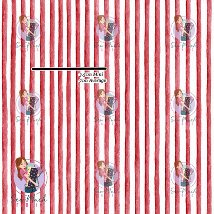 CHRISTMAS Pre-Order: Christmas Red Stripes