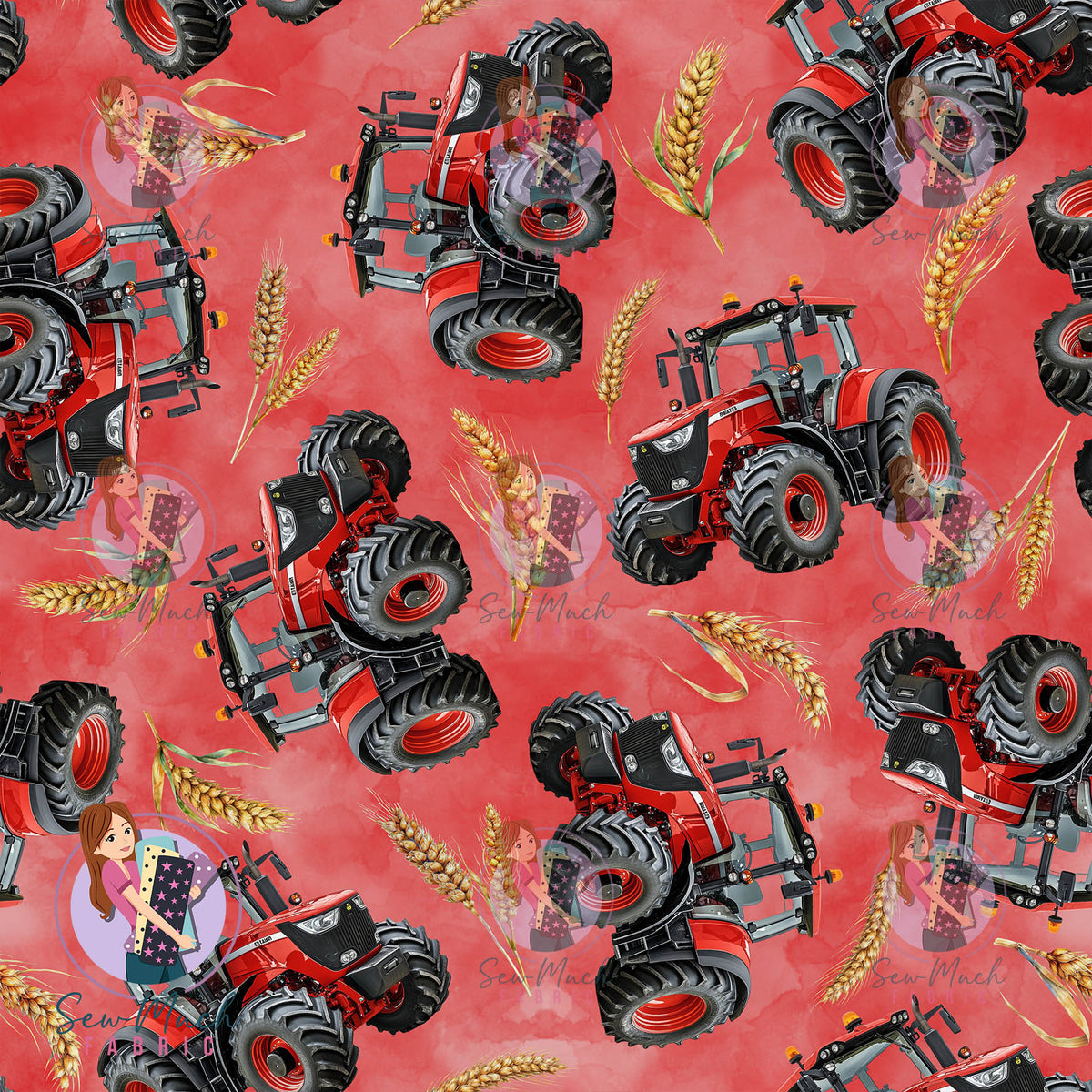 Red Tractors | Woven | Retail | Average Scale