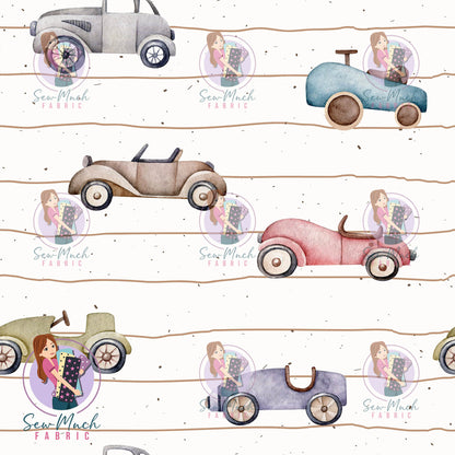 Unlimited Pre-Order: Vintage Cars Stripes