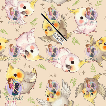AUGUST Pre-Order (1): Cockatiel Beige