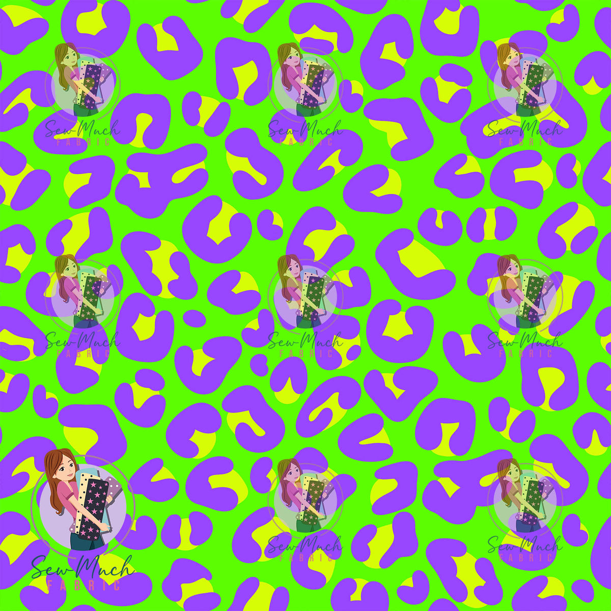 OCTOBER Pre-Order (2): Leopard Print (Green & Purple)