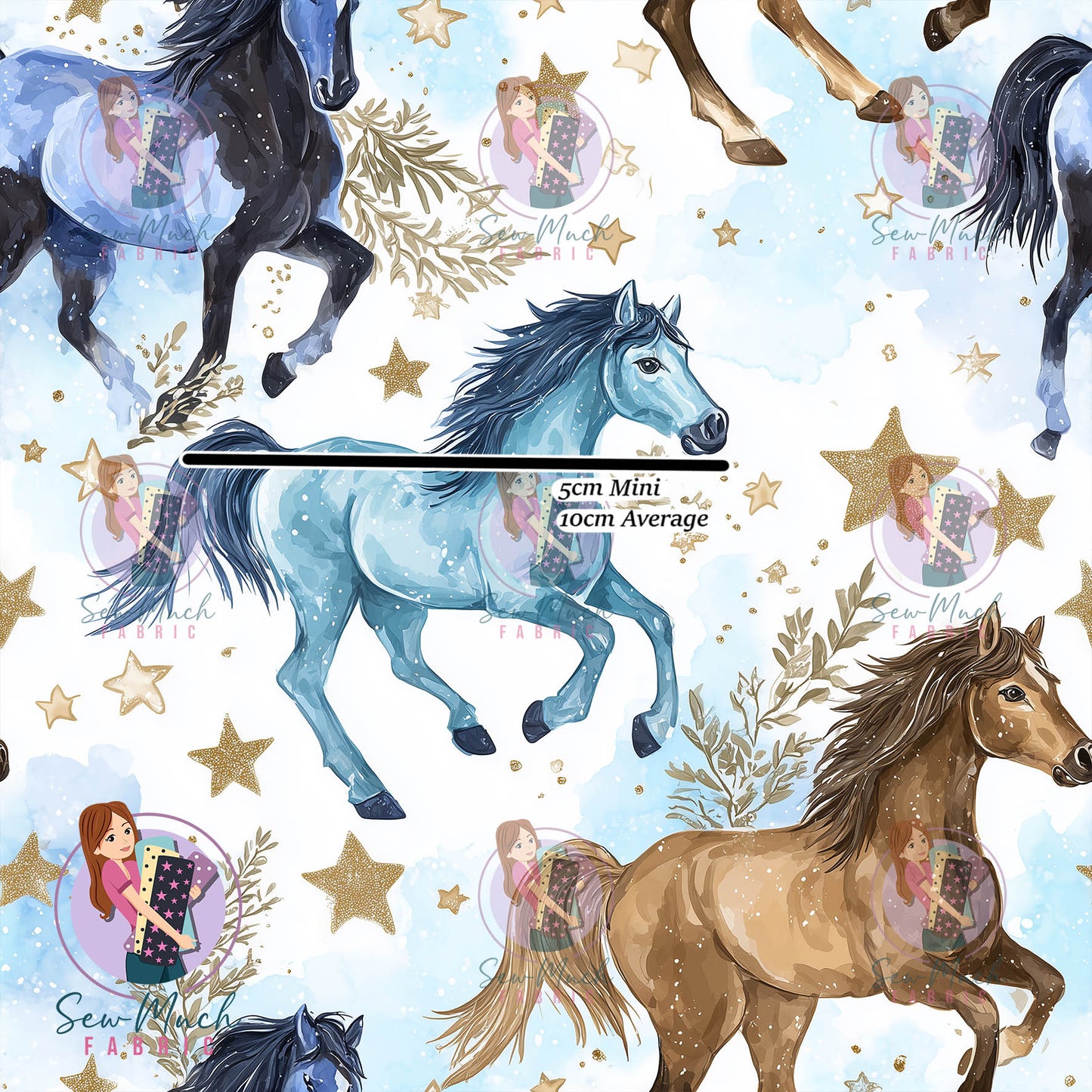 Horses & Stars | Knit | Retail | Average Scale