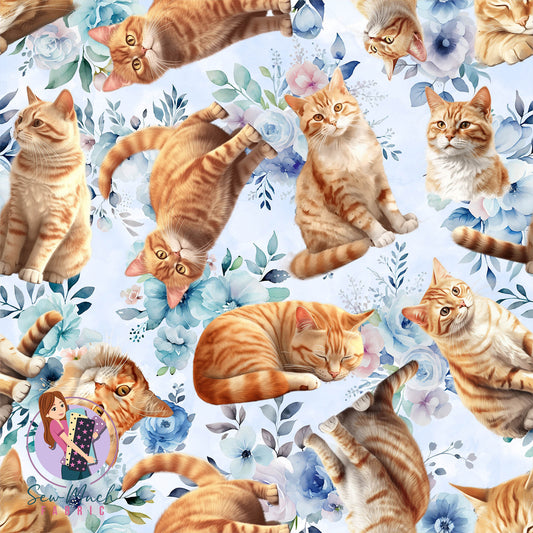 Ginger Cat FLORAL | Pre-Order |