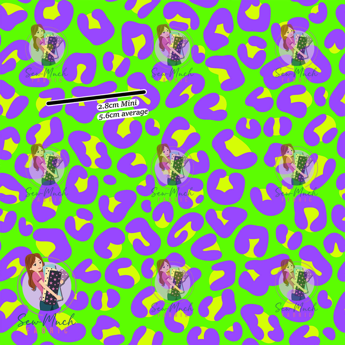 OCTOBER Pre-Order (2): Leopard Print (Green & Purple)