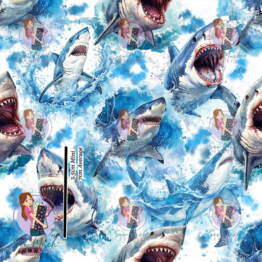 Sharks | Woven | Retail | Average Scale