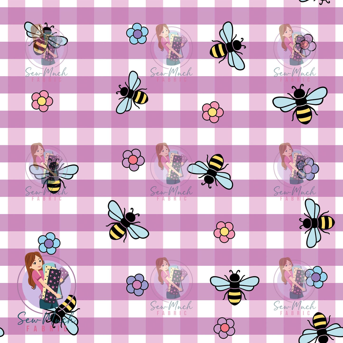 Unlimited Pre-Order: Kelsey's Bees (Light Purple)