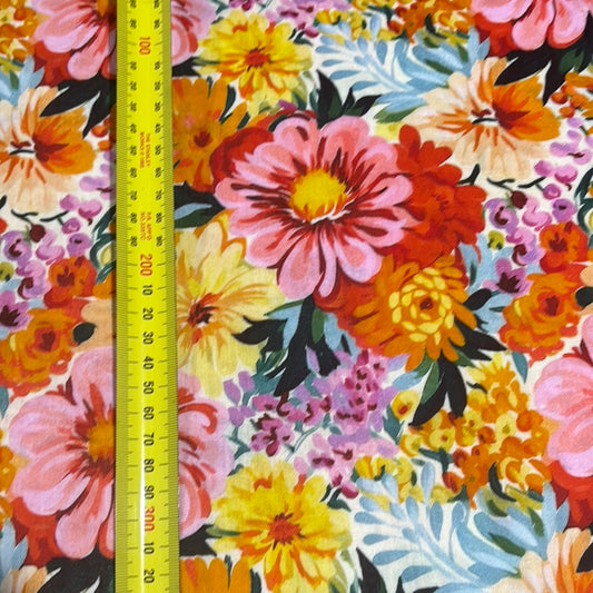 Spring Floral | Double Gauze | Retail | Average Scale